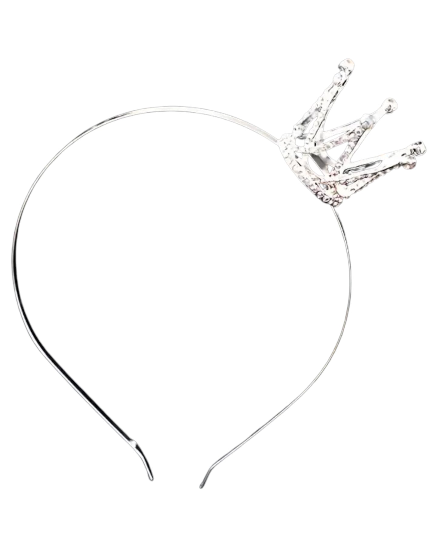 Silver Tiara Headband