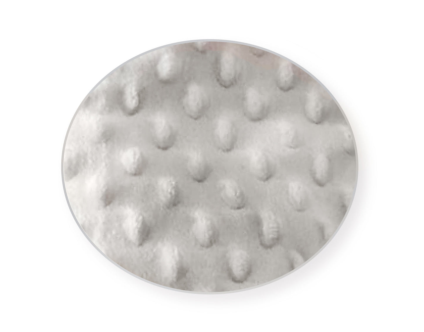 Grey Minky Dot Elephant Plush Toy