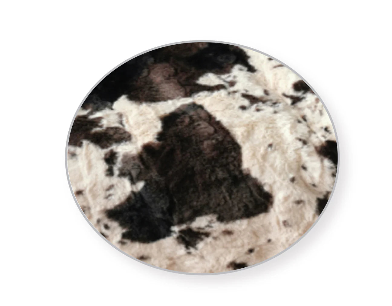 Black Pony 60 X 72 Minky Faux Fur Blanket