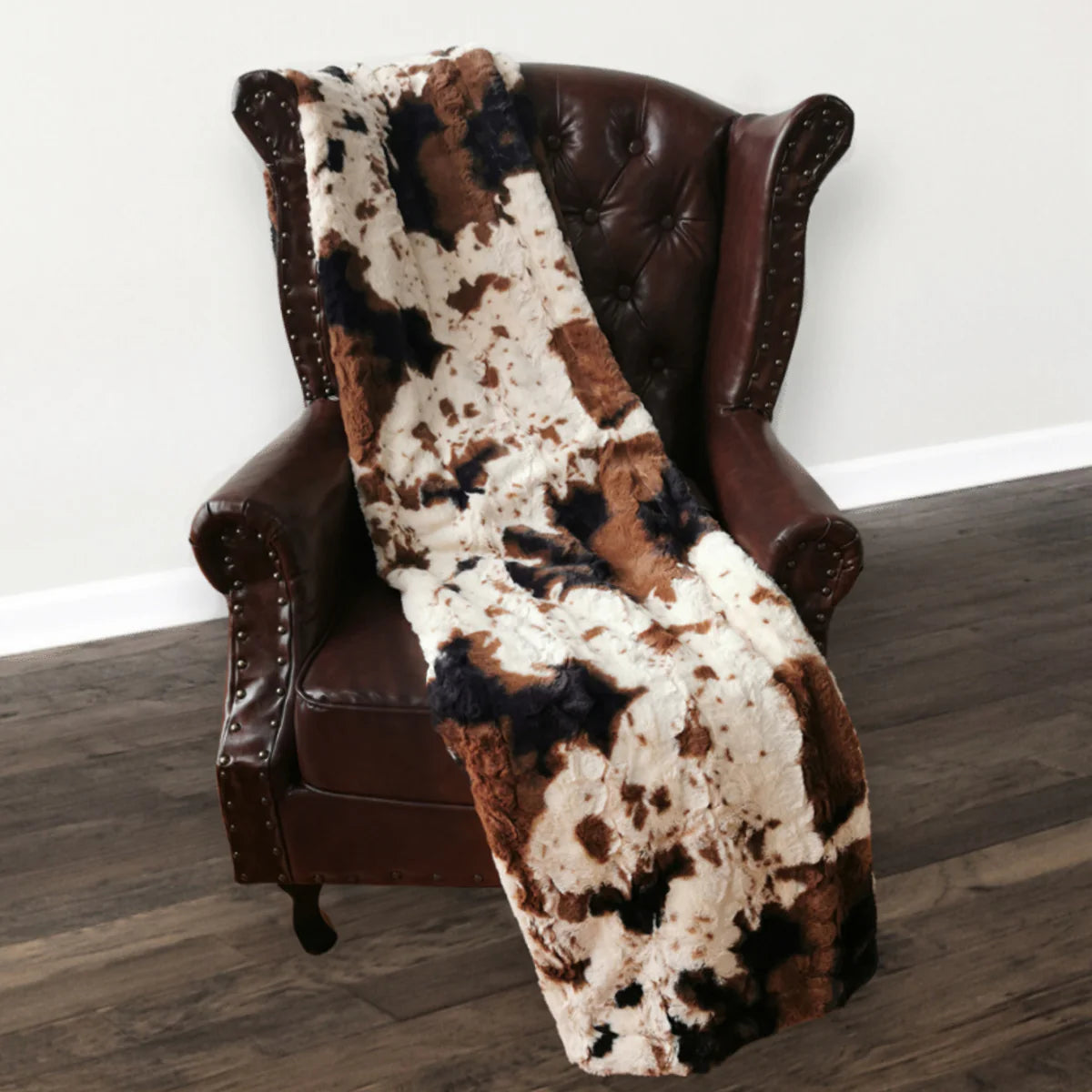 Brown Pony 60 X 72 Minky Faux Fur Blanket