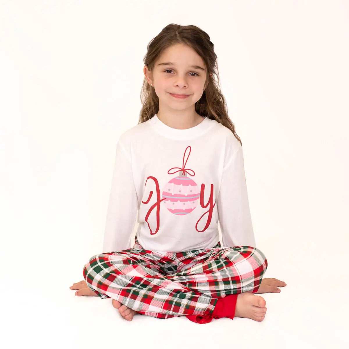 JOY Ornament Long Sleeve Top (girls)