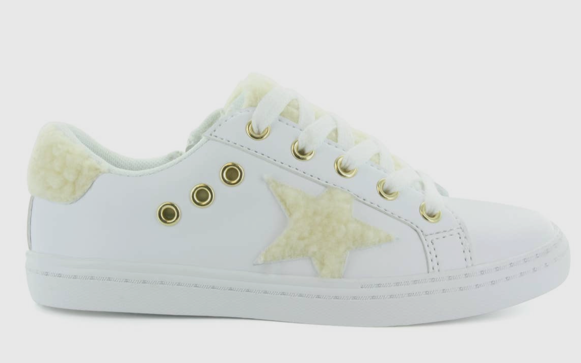 Ava Star Fur Sneakers