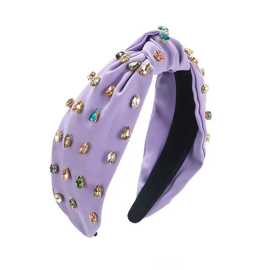 Bedazzled Knotted Headband