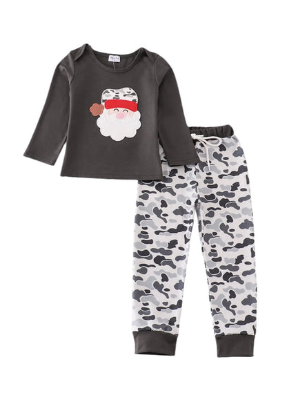 Camo Santa Pant Set