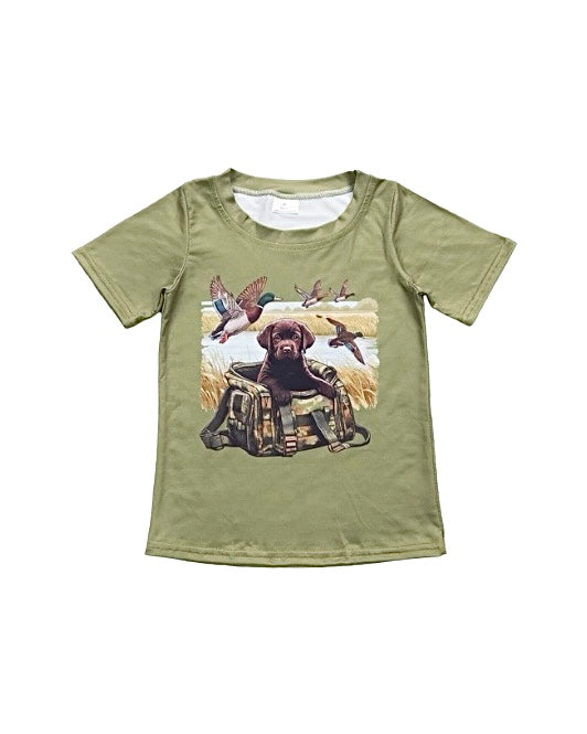 Camouflage Cooler Puppy Tee