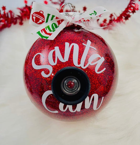 Santa Cam Ornament