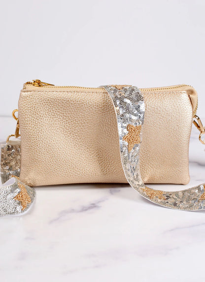 Star Sequin Crossbody Strap