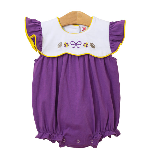 Team Spirit Scallop Bubble - Purple/Yellow