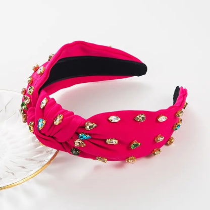 Bedazzled Knotted Headband