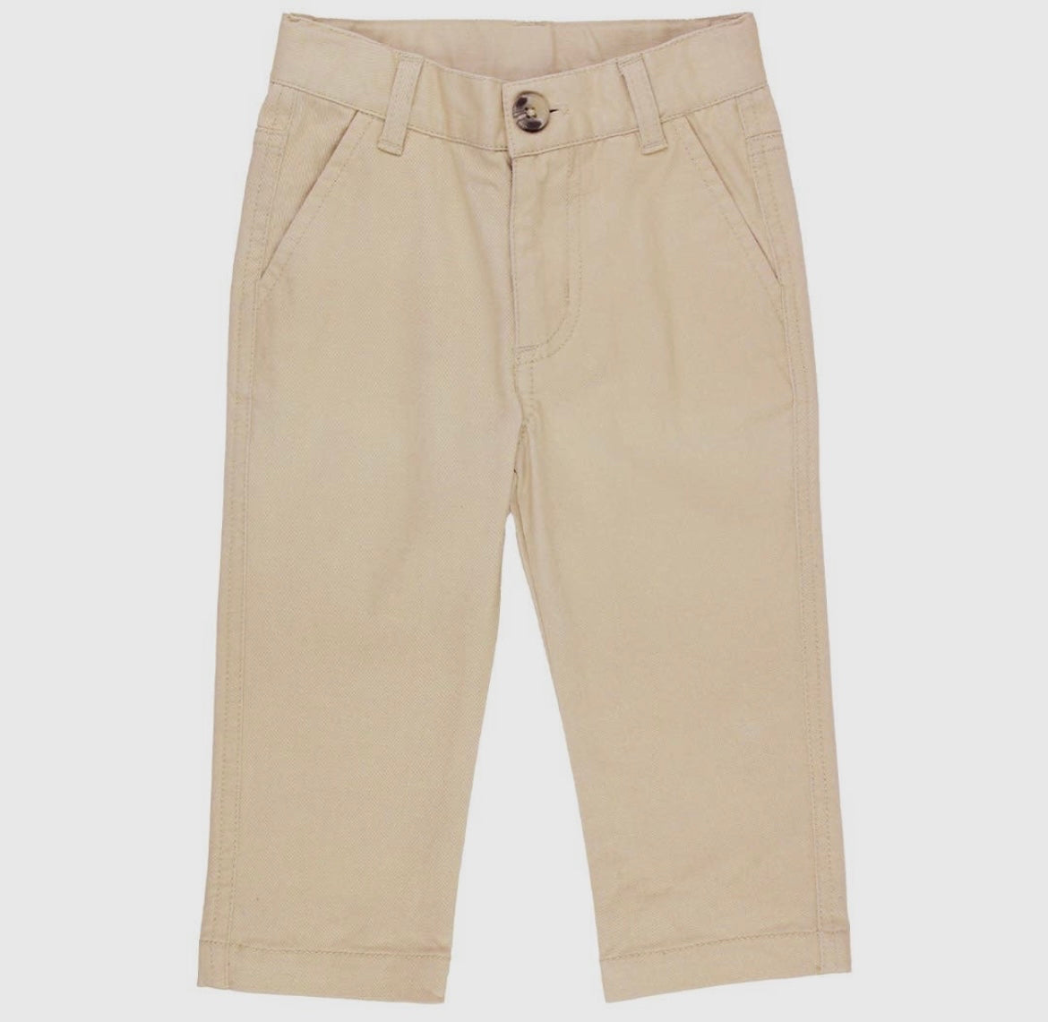 Khaki Stretch Chino Pants