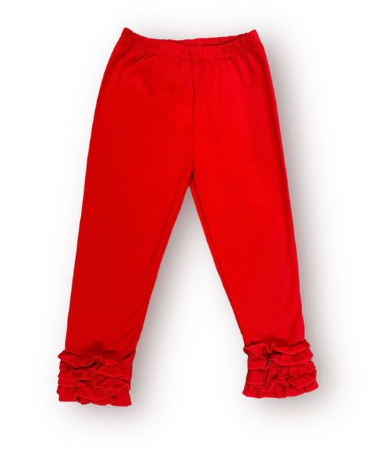 Icing Ruffle Pants (red)