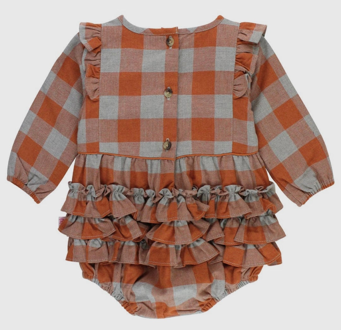 Hadlee Long Sleeve Smocked Bubble