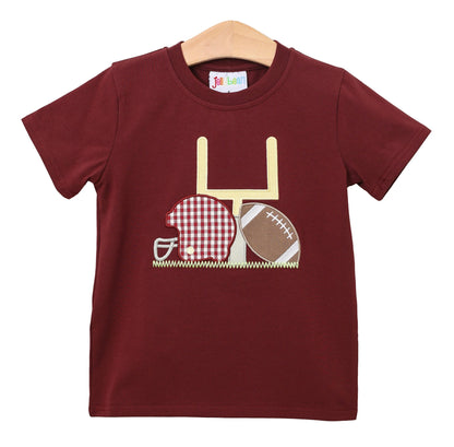 Touch Down Tee - Maroon