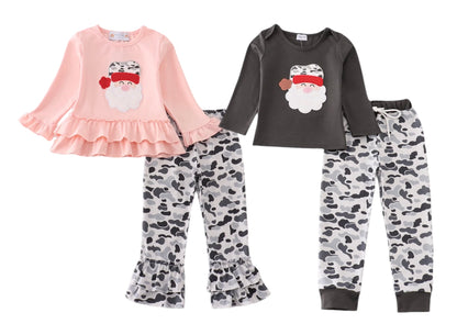 Camo Santa Pant Set