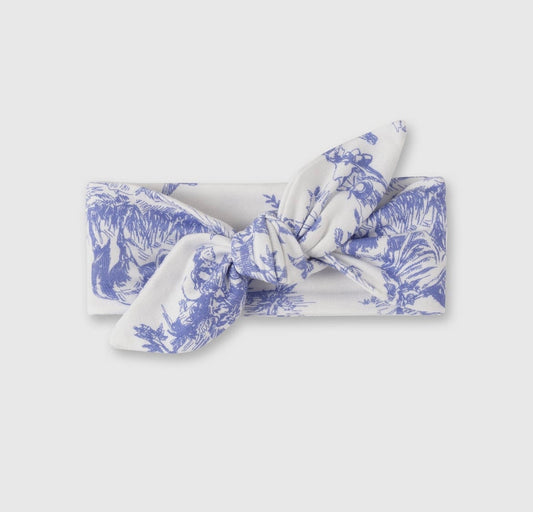 Blue Toile Storyland Headband