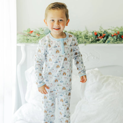 Constructing Christmas Pajamas