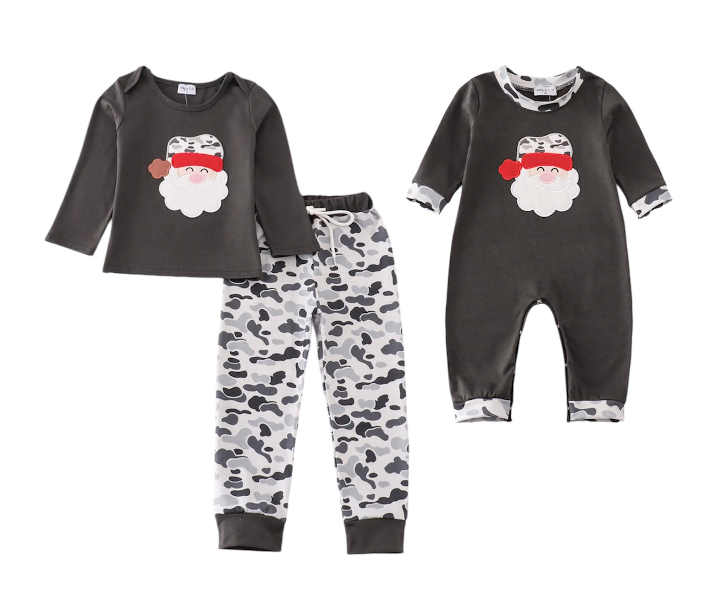 Camo Santa Pant Set