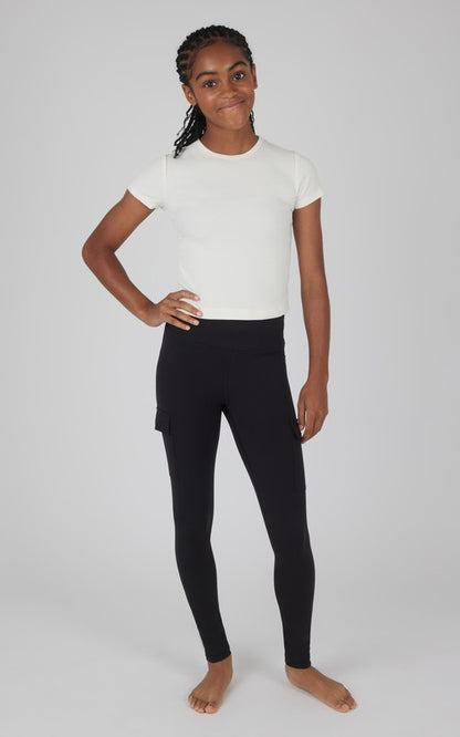 Cargo Pocket Basic Legging - Bellwether Blue