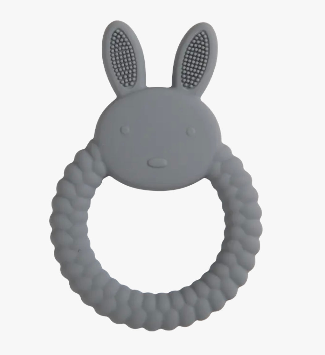 Bunny Rabbit Silicone Teether Toy