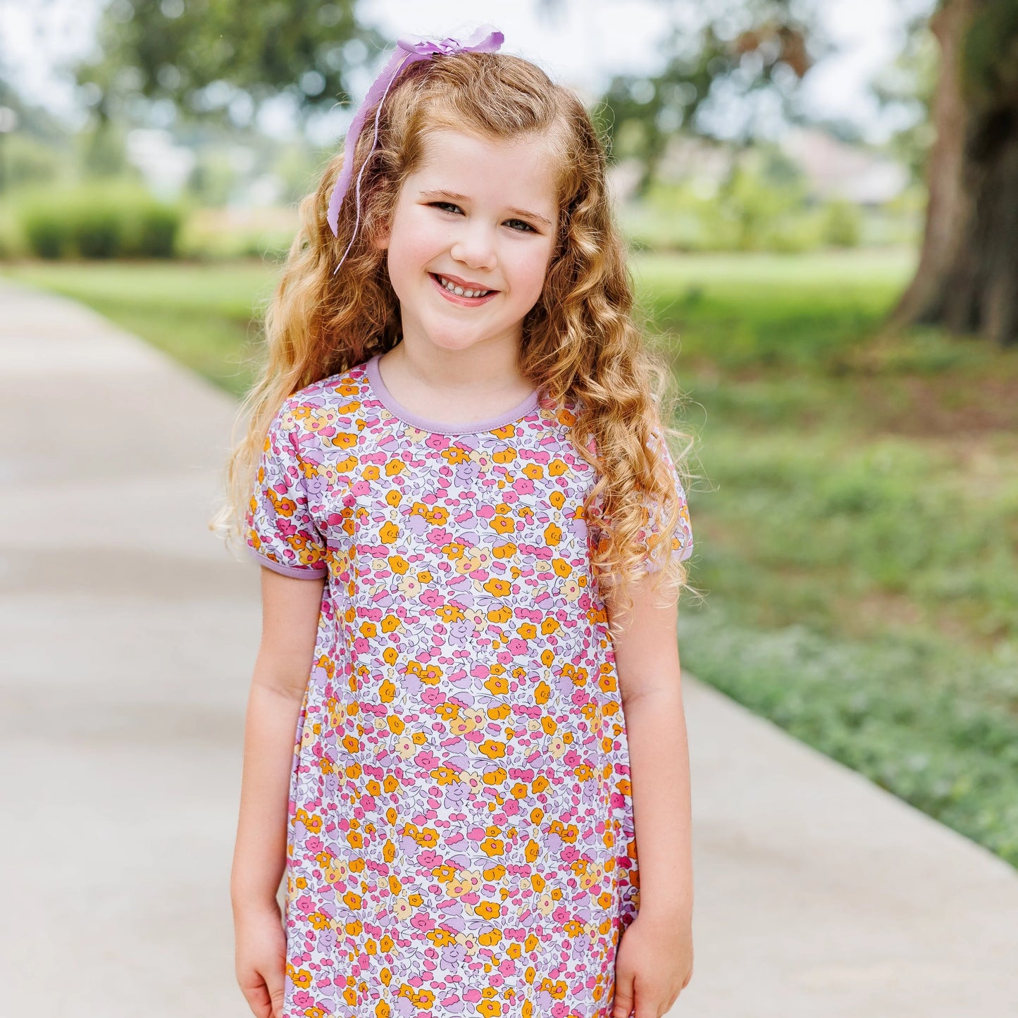 Sarah Fall Festival Floral Dress