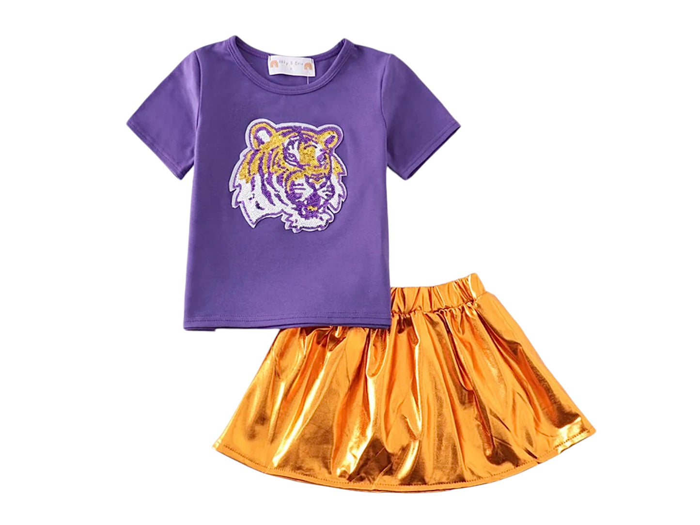 Callin’ Baton Rouge Sequin Skort Set