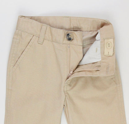 Khaki Stretch Chino Pants