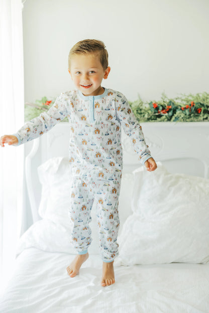 Constructing Christmas Pajamas