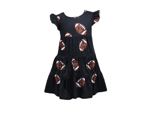 Touchdown Sequin Tier Dress