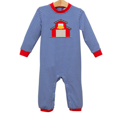 Farm Animal Barn Appliqué Romper