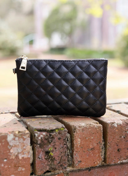 Harlow Black Slouch Tote