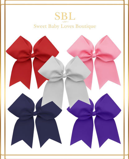 7" Cheer Bow - Pink