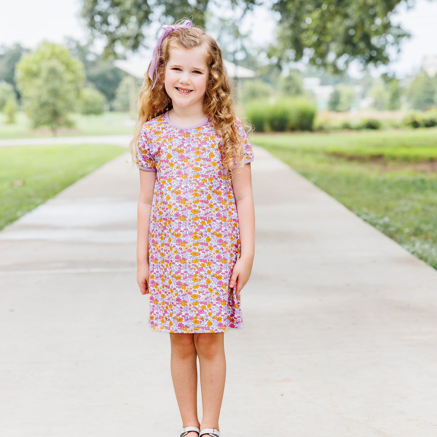 Sarah Fall Festival Floral Dress