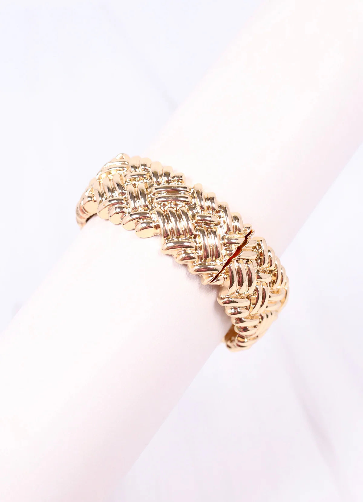 Annika Textured Gold Bracelet