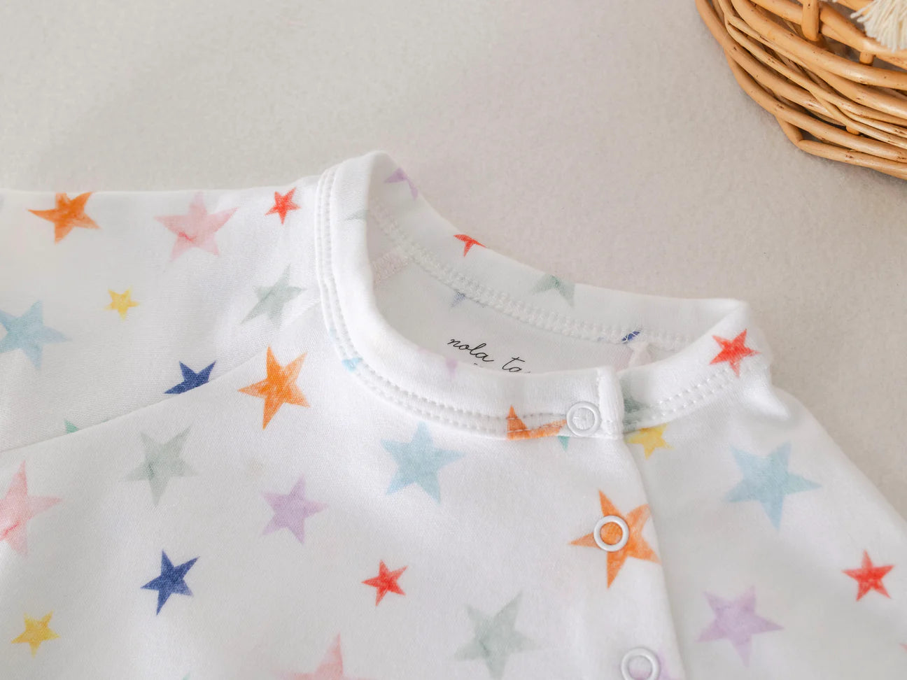 Wish Upon a Star Organic Cotton Onesie