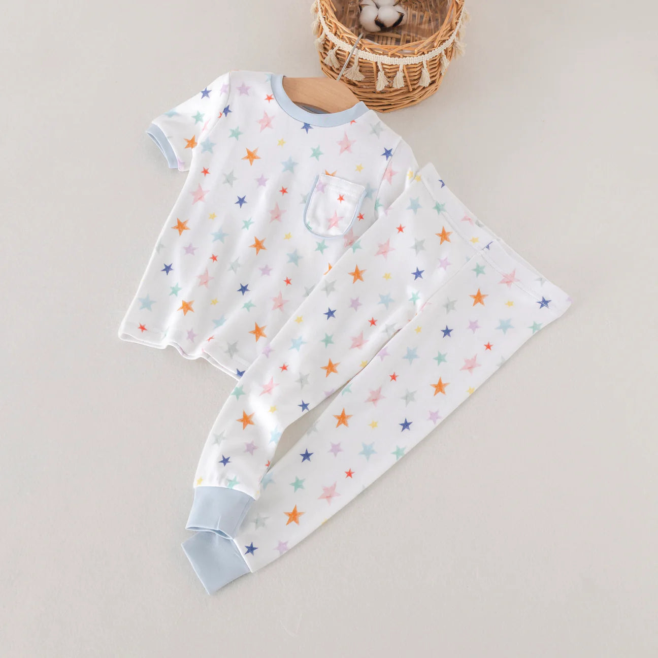 Wish Upon a Star Organic Cotton Pajama Set