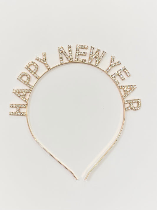 Happy New Year Studded Headband