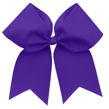 7" Cheer Bow - Purple