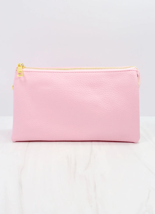 Liz Crossbody Bag - Light Pink