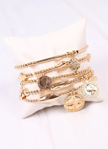 Chrissy Charm Bracelet Set