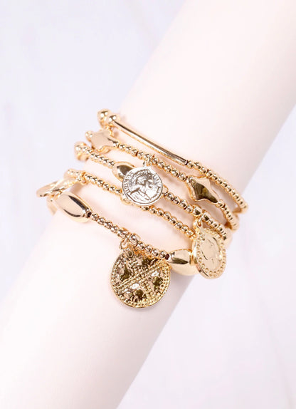 Chrissy Charm Bracelet Set