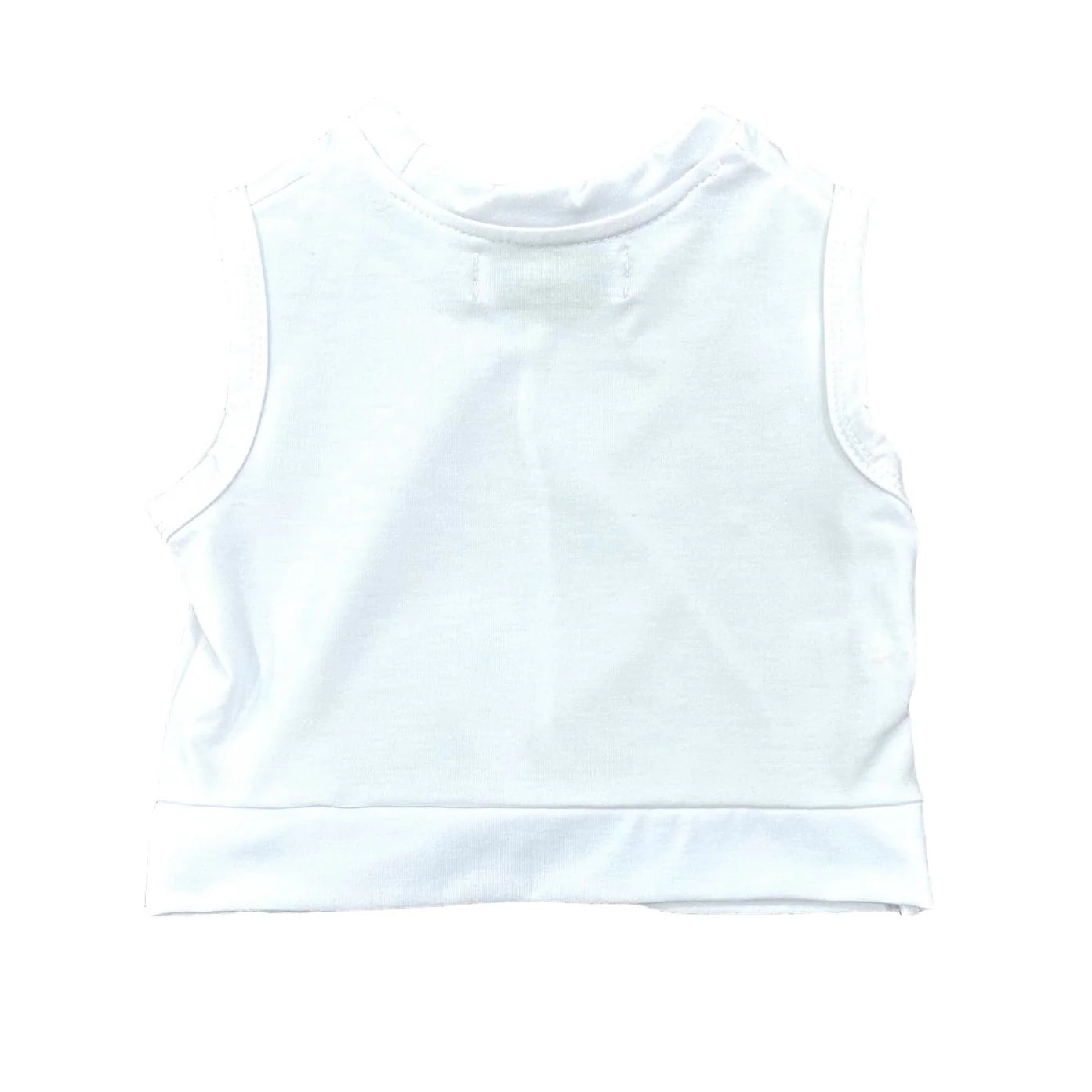 Girls Criss Cross Tank Top - French Blue