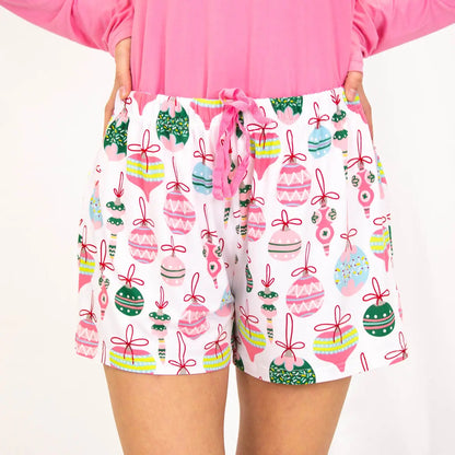 Ornament Wonderland Sleep Shorts