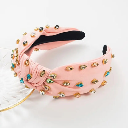 Bedazzled Knotted Headband