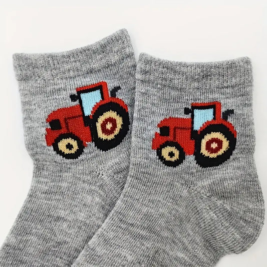 Tractor Ankle Socks