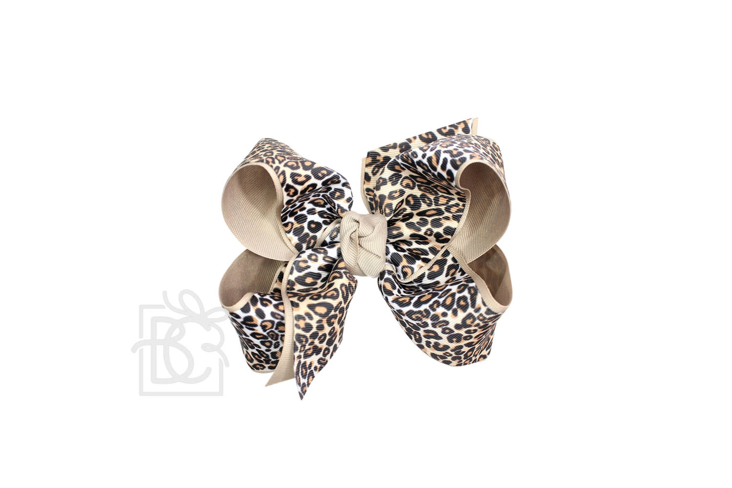 Layered Leopard Bow (multi/brown)