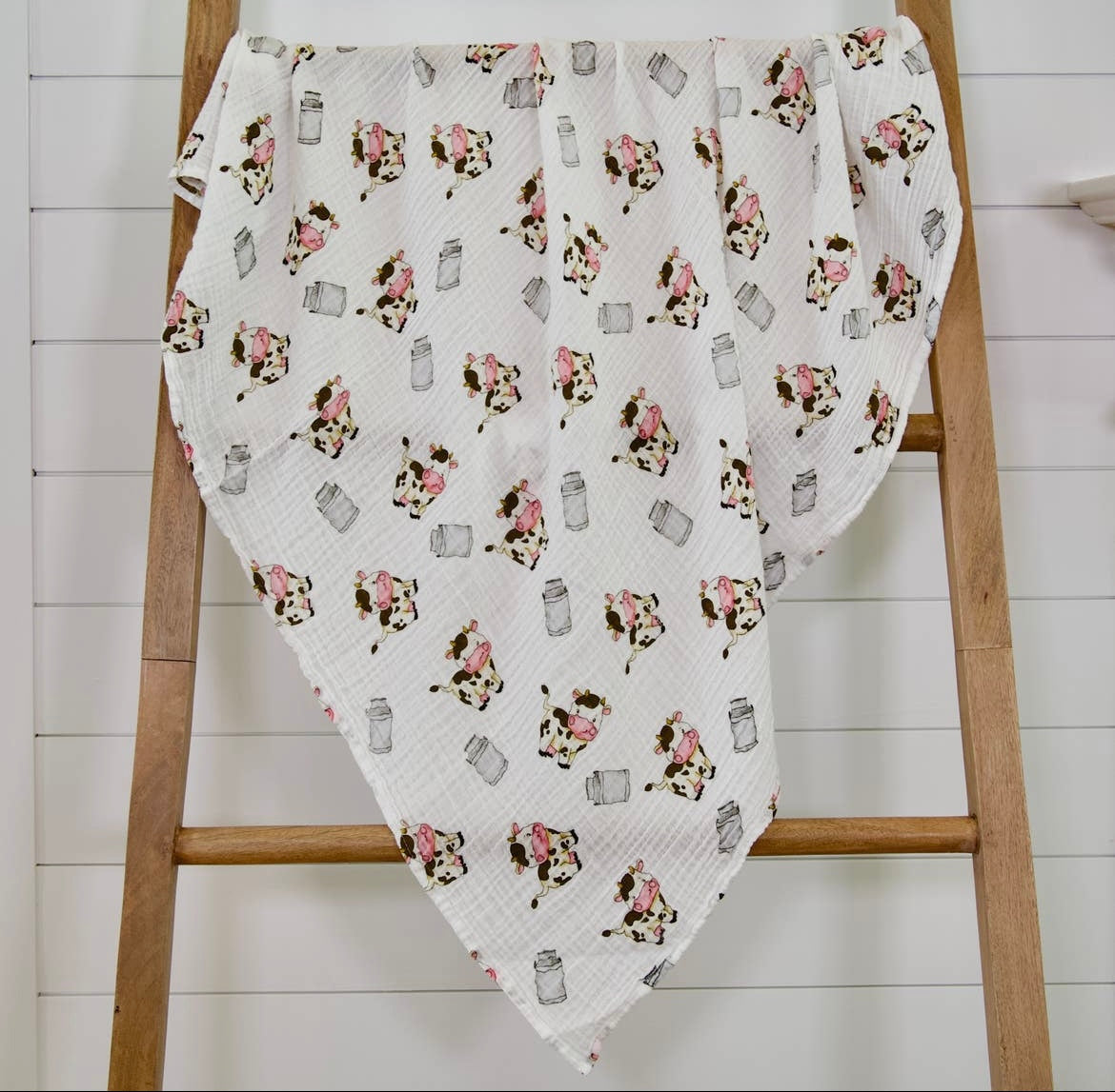 Moo Cow Swaddle Blanket